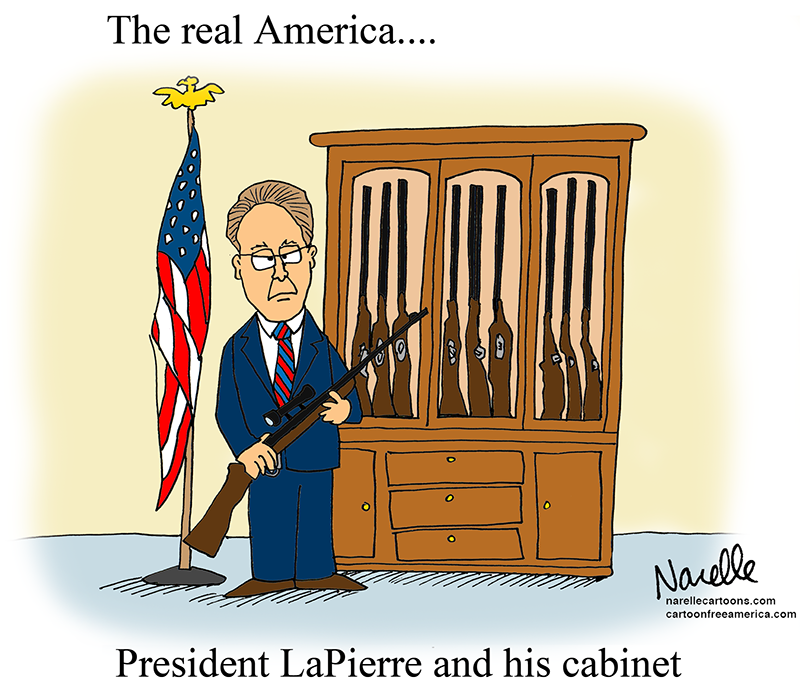 President LaPierre and his cabinet - Brian Narelle