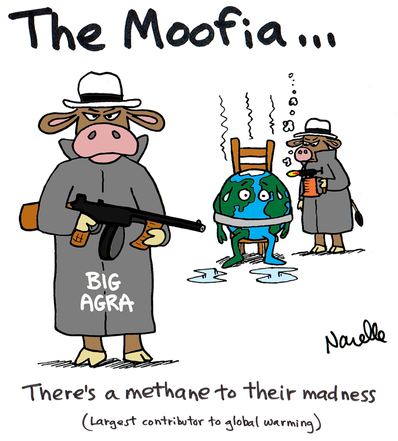 The Moofia - There's a methane to their madness (Largest contributor to global warming) - Brian Narelle