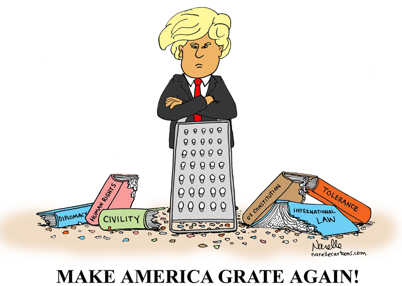 Make America Grate Again! Trump - Brian Narelle