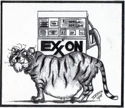 Exxon Tiger - Trent Steele